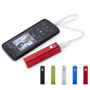 Pila Recargable Power Bank Con Boton 2200mAh TE-08-1